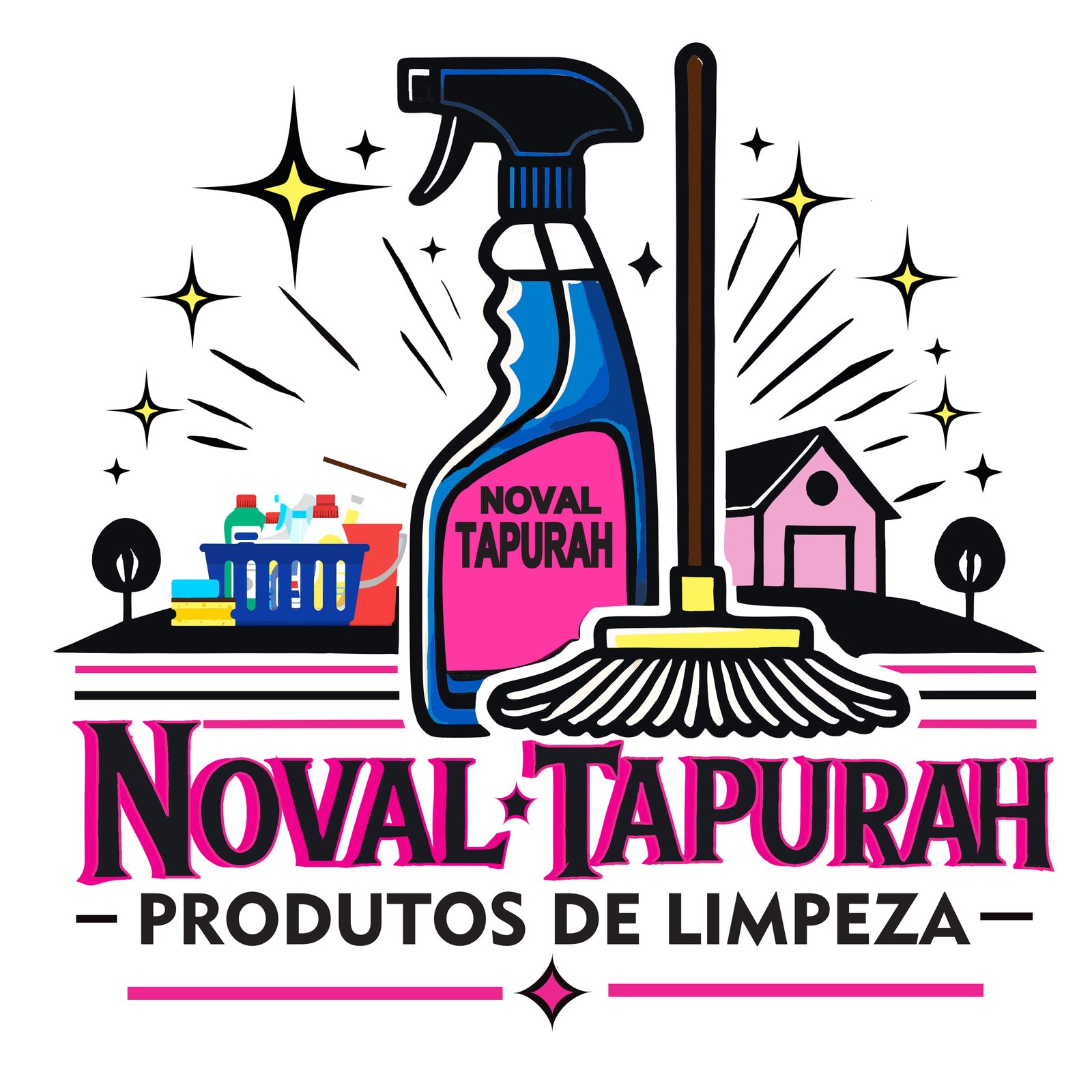 Logo Noval Tapurah Produtos de Limpeza